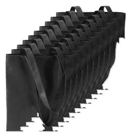 Pack of 100 GiftRetail IT3787 - TOTECOLOR Versatile Reusable Shopping and Beach Tote Bag