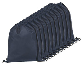 Pack of 10 Egotier 92910 - 210D drawstring backpack
