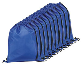 Pack of 10 Egotier 92910 - 210D drawstring backpack