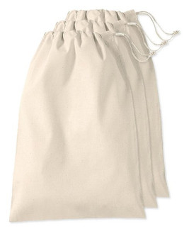 Pack of 3 Westford mill WM216 - Premium Cotton Stuff Bag