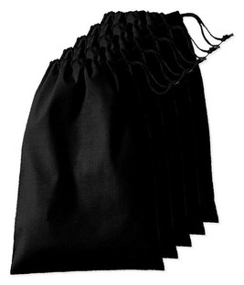 Pack of 5 Westford mill WM216 - Premium Cotton Stuff Bag