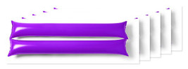 Pack of 50 Stamina PF3106 - JAMBOREE Set of two inflatable and reusable cheer batons in LDPE