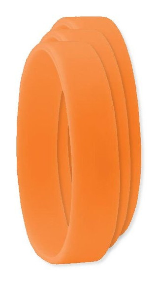 Pack of 3 GiftRetail MO8913 - Durable Event Silicone - Wristband for All Occasions