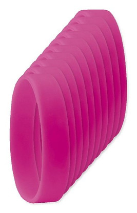 Pack mit 10 GiftRetail MO8913 - EVENT Silikon Armband 