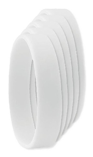 Pack de 50 GiftRetail MO8913 - EVENT Bracelet en silicone