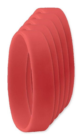 Pack of 50 GiftRetail MO8913 - Durable Event Silicone - Wristband for All Occasions