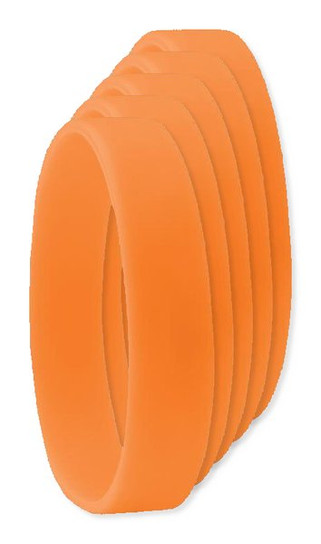 Pack of 50 GiftRetail MO8913 - Durable Event Silicone - Wristband for All Occasions