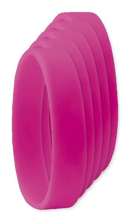 Pack mit 50 GiftRetail MO8913 - EVENT Silikon Armband 