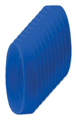 Pack of 100 GiftRetail MO8913 - Durable Event Silicone - Wristband for All Occasions