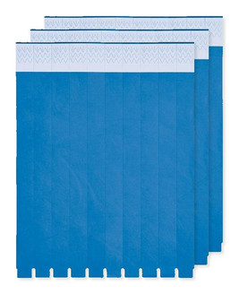 Pak van 3 GiftRetail MO8942 - TYVEK 1 Vel met 10 event armbandjes