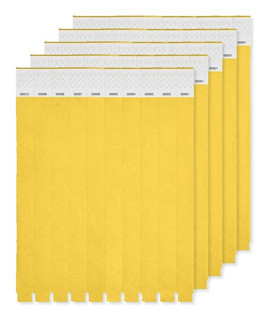 Pack of 5 GiftRetail MO8942 - Durable Tyvek Event Wristbands - Pack of 10