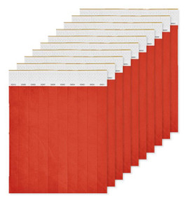 Pack of 10 GiftRetail MO8942 - Durable Tyvek Event Wristbands - Pack of 10