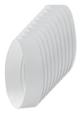 Förpackning med 100 GiftRetail MO8942 - TYVEK Festival armband