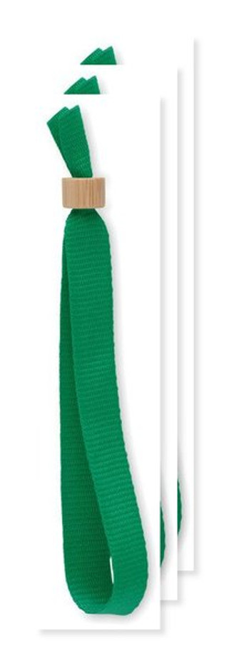 Pak van 30 GiftRetail MO6706 - FIESTA RPET polyester polsband