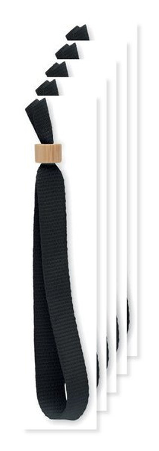 Pack da 50 GiftRetail MO6706 - FIESTA Bracciale in poliestere RPET