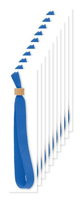 Pak van 100 GiftRetail MO6706 - FIESTA RPET polyester polsband
