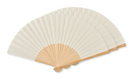 Pack of 3 GiftRetail MO6828 - FANNY PAPER Elegant Bamboo and Paper Handheld Fan