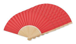 Pack of 5 GiftRetail MO6828 - FANNY PAPER Elegant Bamboo and Paper Handheld Fan