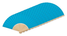Pak van 10 GiftRetail MO6828 - FANNY PAPER Waaier bamboe