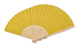 Pak van 30 GiftRetail MO6828 - FANNY PAPER Waaier bamboe