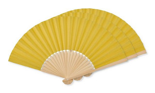 Pak van 30 GiftRetail MO6828 - FANNY PAPER Waaier bamboe