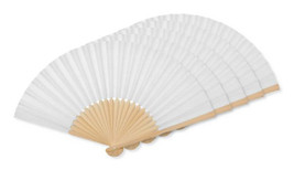 Pak van 50 GiftRetail MO6828 - FANNY PAPER Waaier bamboe