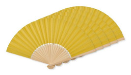 Pack of 50 GiftRetail MO6828 - FANNY PAPER Elegant Bamboo and Paper Handheld Fan