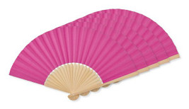 Pack of 50 GiftRetail MO6828 - FANNY PAPER Elegant Bamboo and Paper Handheld Fan
