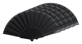 Pack of 5 Stamina PF3110 - ALBERO Hand fan with plastic ribs and polyester fabric