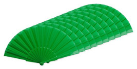 Pack of 10 Stamina PF3110 - ALBERO Hand fan with plastic ribs and polyester fabric