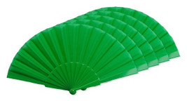 Pack of 50 Stamina PF3110 - ALBERO Hand fan with plastic ribs and polyester fabric