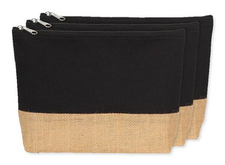 Pack de 30 Kimood KI0276 - Pochette en toiles de coton et jute