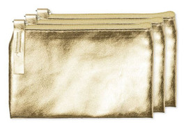 Pak van 3 Stamina MN7570 - MAUVE Portemonnee van PU in glanzend design