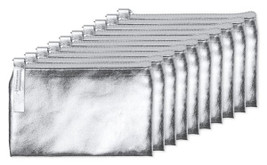 Pak van 100 Stamina MN7570 - MAUVE Portemonnee van PU in glanzend design