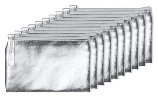 Pak van 100 Stamina MN7570 - MAUVE Portemonnee van PU in glanzend design