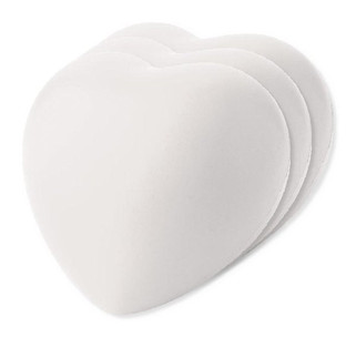 Pack of 30 GiftRetail IT3459 - LOVY Stress Relief Heart-Shaped PU Foam Squeeze Toy