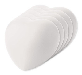 Pack of 50 GiftRetail IT3459 - LOVY Stress Relief Heart-Shaped PU Foam Squeeze Toy