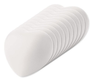 Pack of 100 GiftRetail IT3459 - LOVY Stress Relief Heart-Shaped PU Foam Squeeze Toy