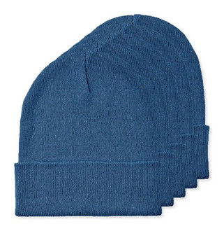 Pack of 5 GiftRetail MO2705 - BEANIX Knitted beanie with cuff