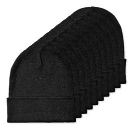 Pack mit 10 GiftRetail MO2705 - BEANIX Beanie mit Bündchen
