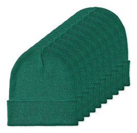 Pack mit 10 GiftRetail MO2705 - BEANIX Beanie mit Bündchen