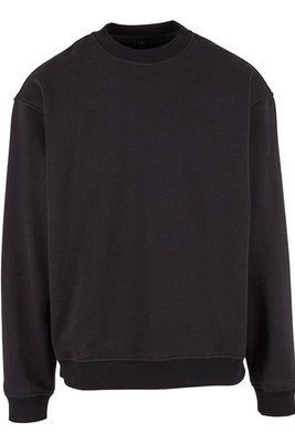 Build Your Brand BY409 - Übergroßer Rundhalsausschnitt-Sweatshirt