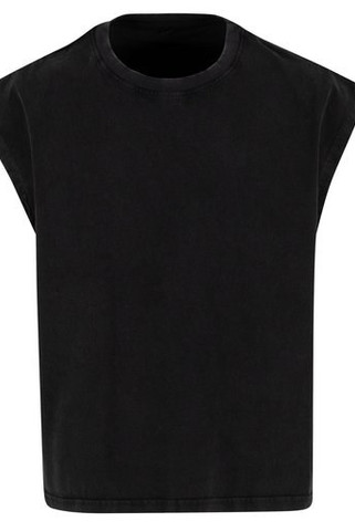 BUILD YOUR BRAND BY436 - Vintage sleeveless t-shirt