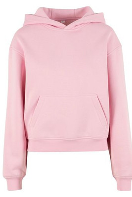 BUILD YOUR BRAND BY444 - Oversized hooded sweatshirt for women