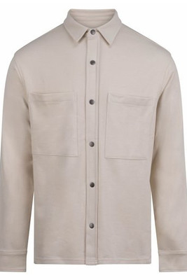 FRONT ROW FR056 - Piqué knit overshirt