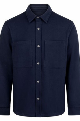 FRONT ROW FR056 - Piqué knit overshirt