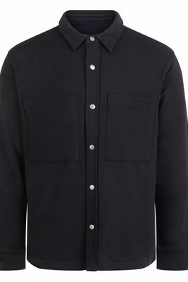 FRONT ROW FR056 - Piqué knit overshirt