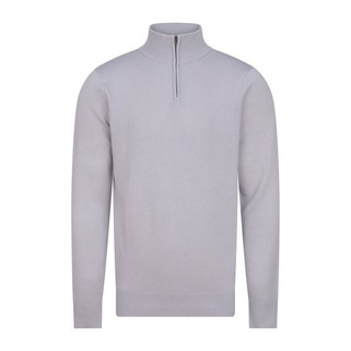 Henbury HY729 - Herrenpullover mit Reißverschluss