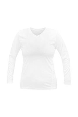 Blank Activewear L635 - T-shirt Femme Manches Longues V-Neck Performance