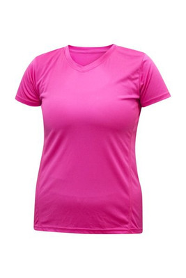 Blank Activewear L720 - T-shirt Femme V-Neck Performance Polyester Respirant